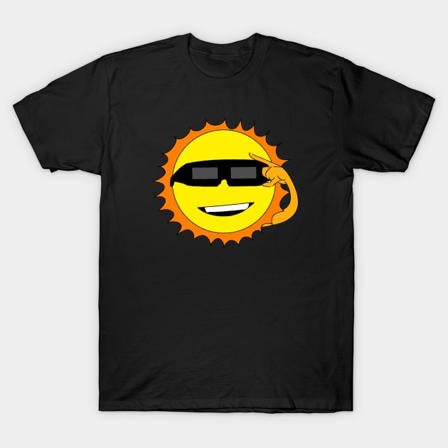 animated sun T-Shirt by Illustration Planet